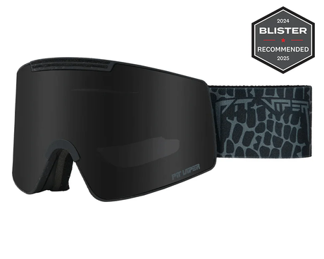Pit Viper Proform Goggles Blacking Our Smoke Magnet Lens Large