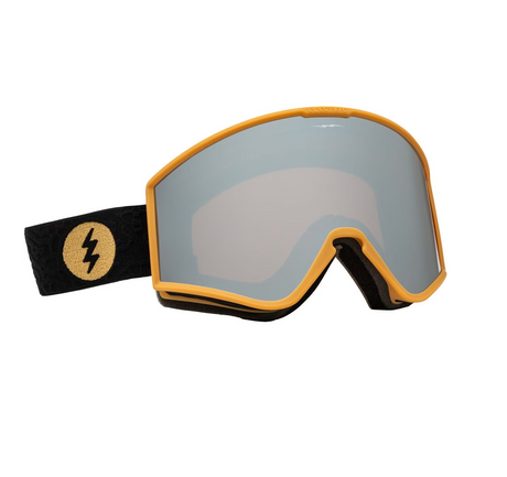 Electric EK1 Goggles Flood Black Gum Silver Chrome