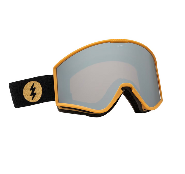 Electric EK1 Goggles Flood Black Gum Silver Chrome