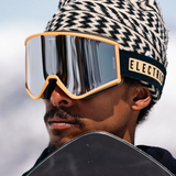 Electric EK1 Goggles Flood Black Gum Silver Chrome