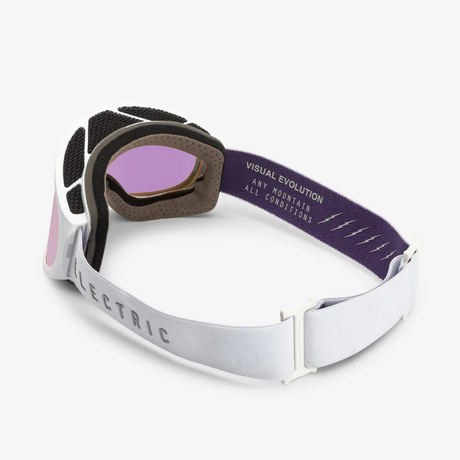 Electric Pike Goggles Matte White Coyote Purple
