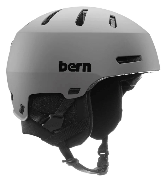 Bern Macon Snow Helmet Matte Grey Small