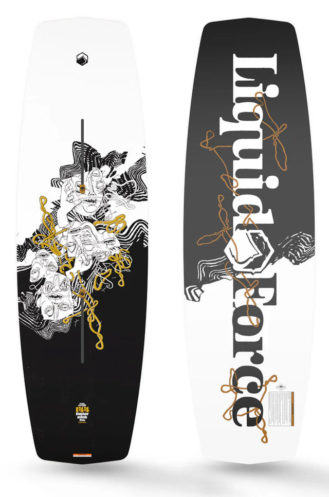 Liquid Force ButterStick Pro Wakeboard Black 152