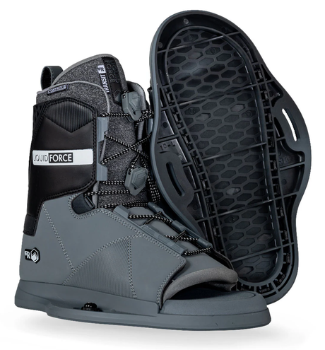 Liquid Force Transit Bindings Mens Black 4-6