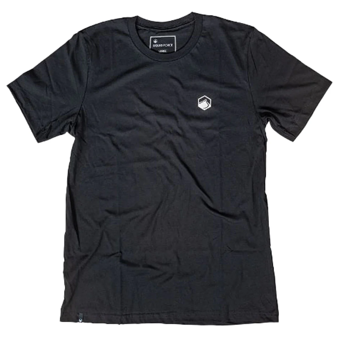 Liquid Force Hex Icon Tshirt Mens Black L