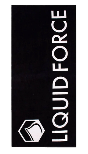 Liquid Force Logo Towel Black One Size