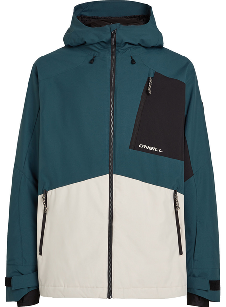 Oneill Jacksaw Snow Jacket Mens Alma Steel L