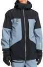 Quiksilver Forever Stretch GoreTex Snow Jacket Mens Black Flint L