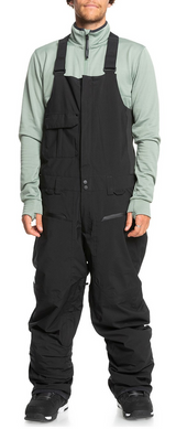Quiksilver Utility Bibs Mens Black L