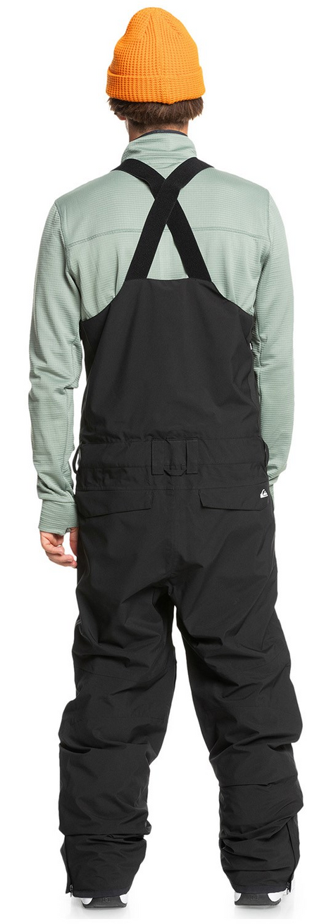 Quiksilver Utility Bibs Mens Black L