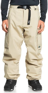 Quiksilver Snow Down Cargo Snow Pants Mens Twill M