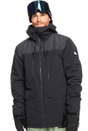 Quiksilver Fairbanks Snow Jacket Mens Black S