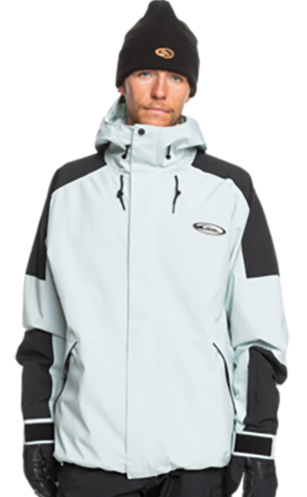 Quiksilver Radicalo Snow Jacket Mens Ice Flow L