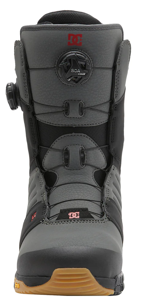 DC Judge Snowboard Boots Mens 2025 Black Grey Red