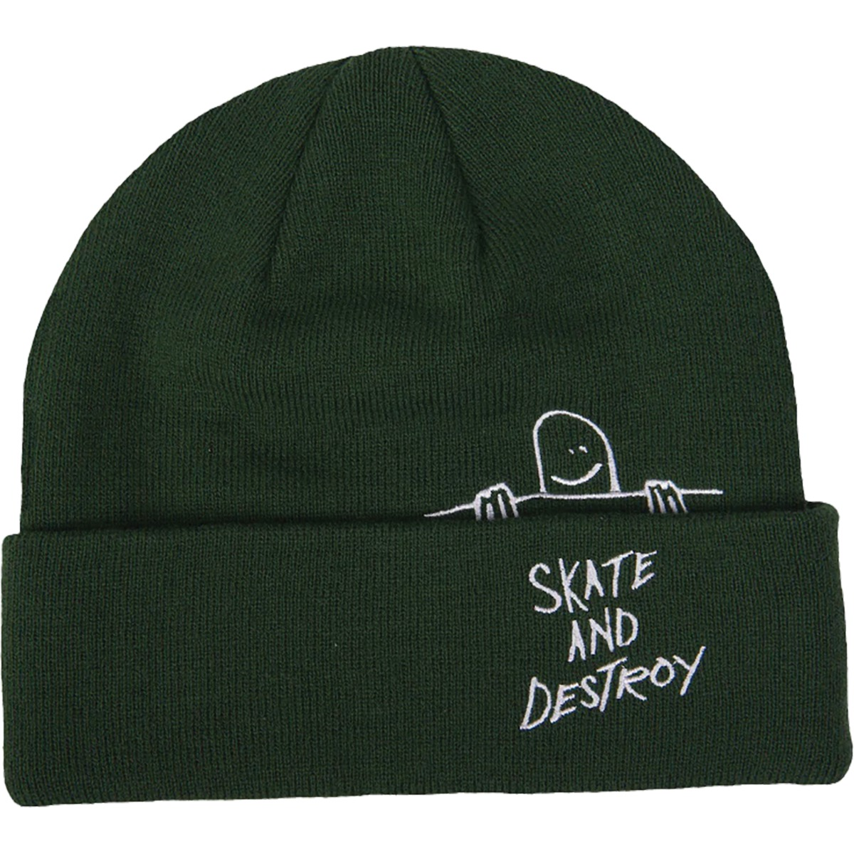 Thrasher Gonz Sad Fold Beanie Green One Size