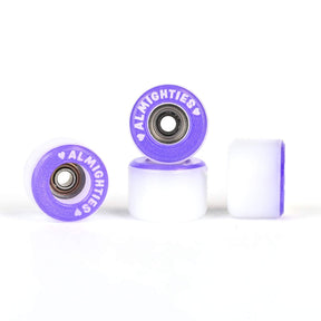 Blackriver Almighties Pro Fingerboard Wheels Set Purple 7.6mm