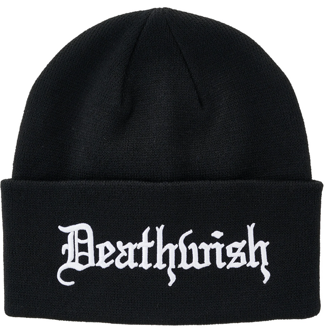 Deathwish OE Beanie Black White OneSize