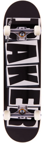 Baker Brand Logo Skateboard Complete Black White 8.25