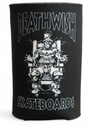 Deathwish Death Chair Koozie Black White 12oz