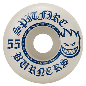 Spitfire Burners Wheels Set Blue 55mm99a