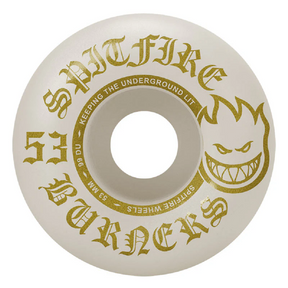 Spitfire Burners Wheels Set Gold 53mm 99a
