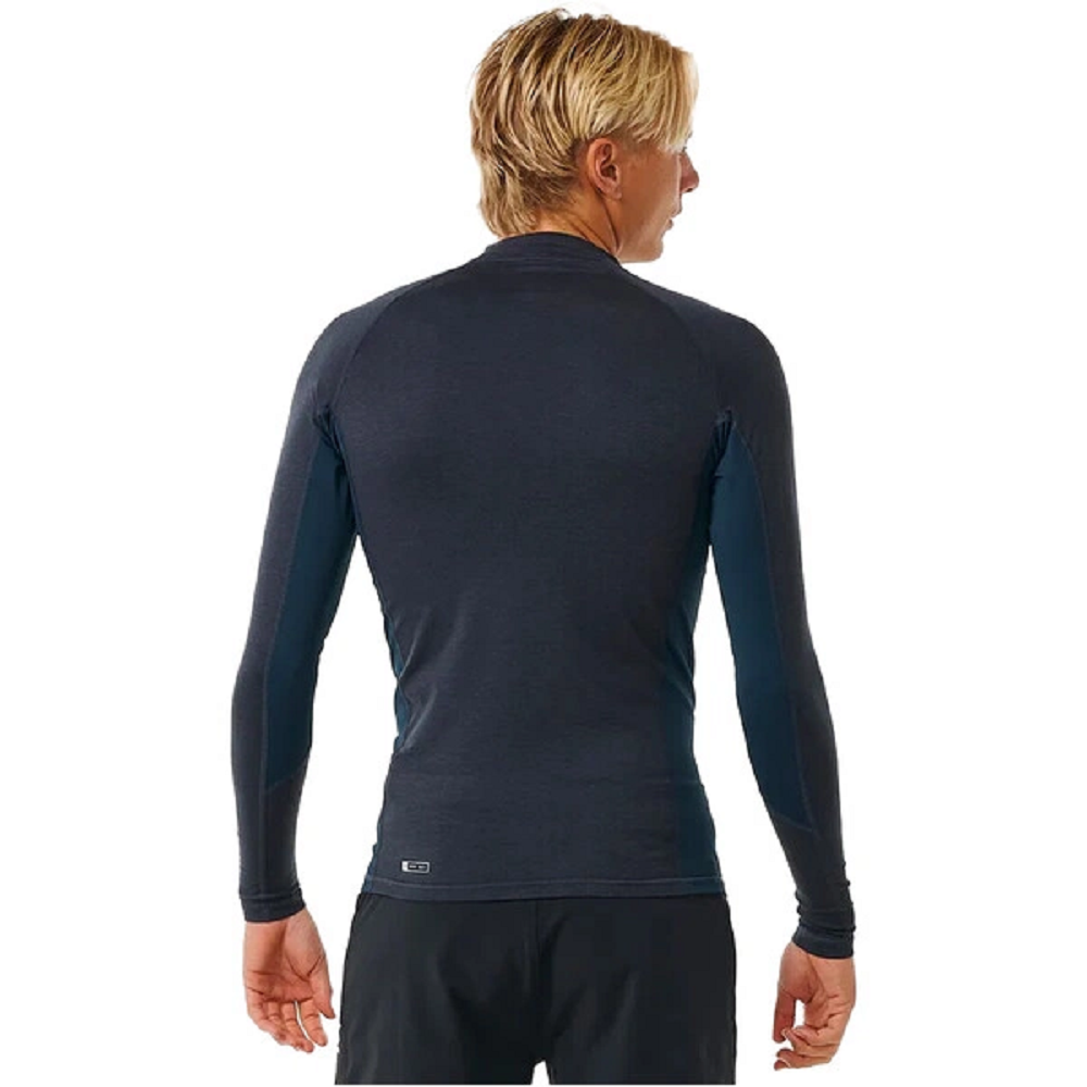 Rip Curl Dawn Patrol UPF Long Sleeve Mens Navy Marble