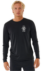 Rip Curl Icons SurfLite UPF Long Sleeve Mens Black