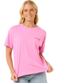 Rip Curl Ocean Tech Relaxed Tshirt Womens Pink