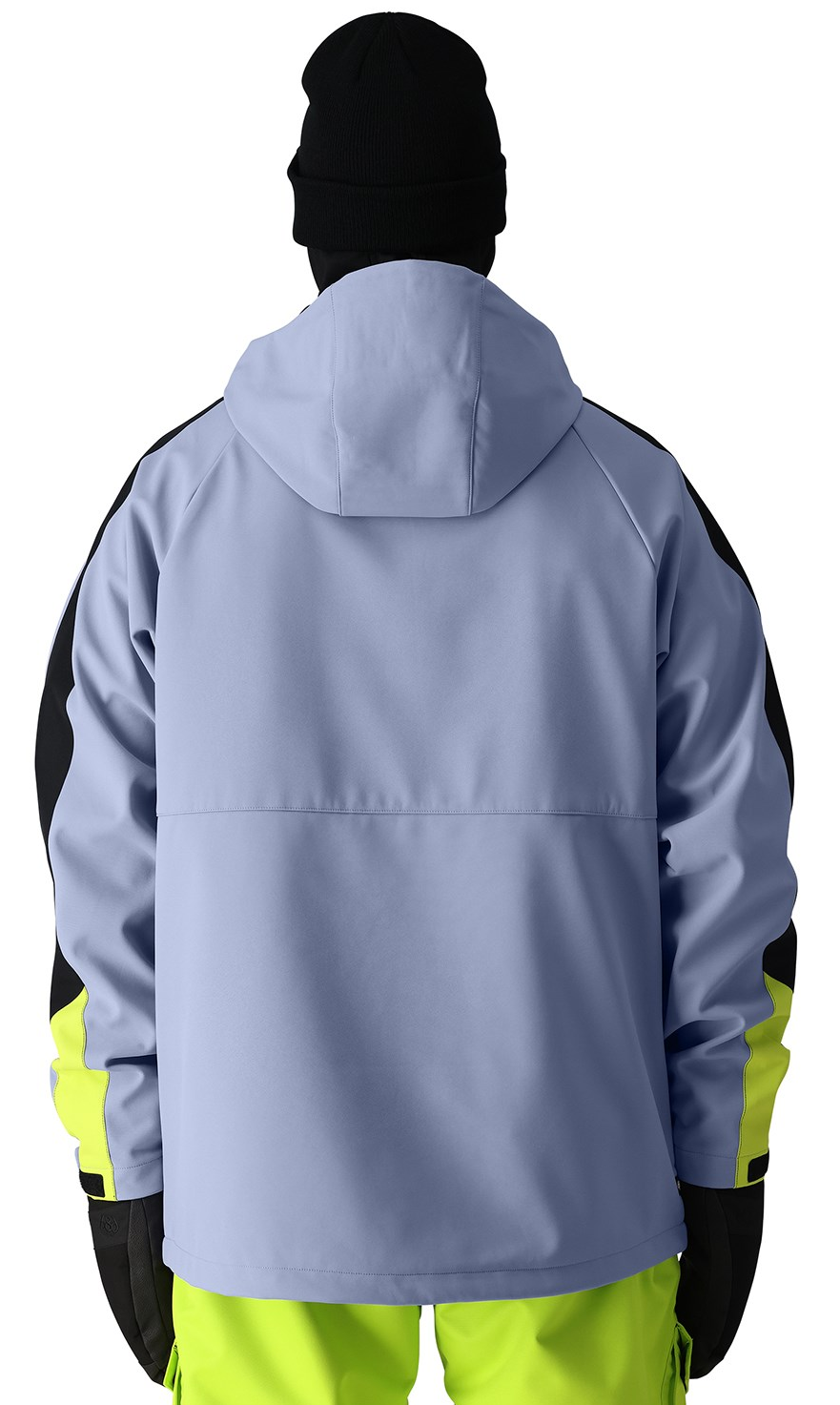 686 Waterproof Anorak Mens Purple Impression