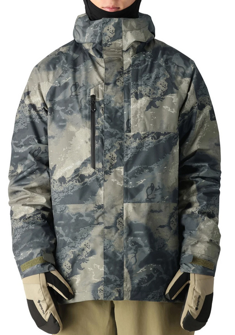 686 GoreTex Core Shell Jacket Mens Sage Hemisphere Camo XL