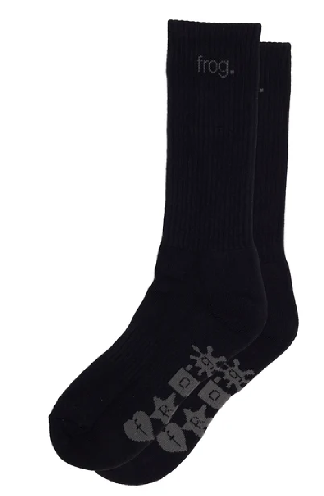 FROG Logo Socks Black One Size