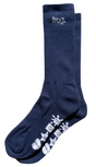 FROG Logo Socks Navy White One Size