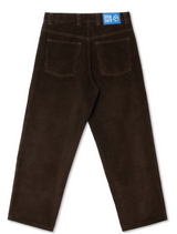 Polar Big Boy Pants Cord Chocolate Mens