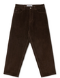Polar Big Boy Pants Cord Chocolate Mens
