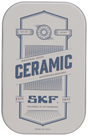 SKF Ceramic Skate Bearings Black 8 Pack