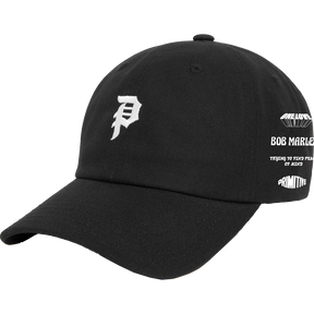 Primitive Dirty P Marley Hat Black White Clipback
