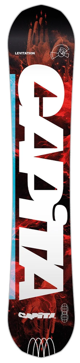 Capita Outsiders Snowboard 2025 Red 158 DEMO