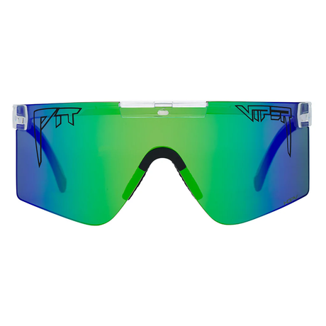 Pit Viper Originals Sunglasses Clear HDPV Polarized Blue Green