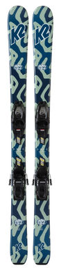 K2 Indy Jr Skis FDT 4.5 QuikClick Blue 100