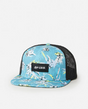 Rip Curl Combo Trucker Hat Blue Lagoon Snapback