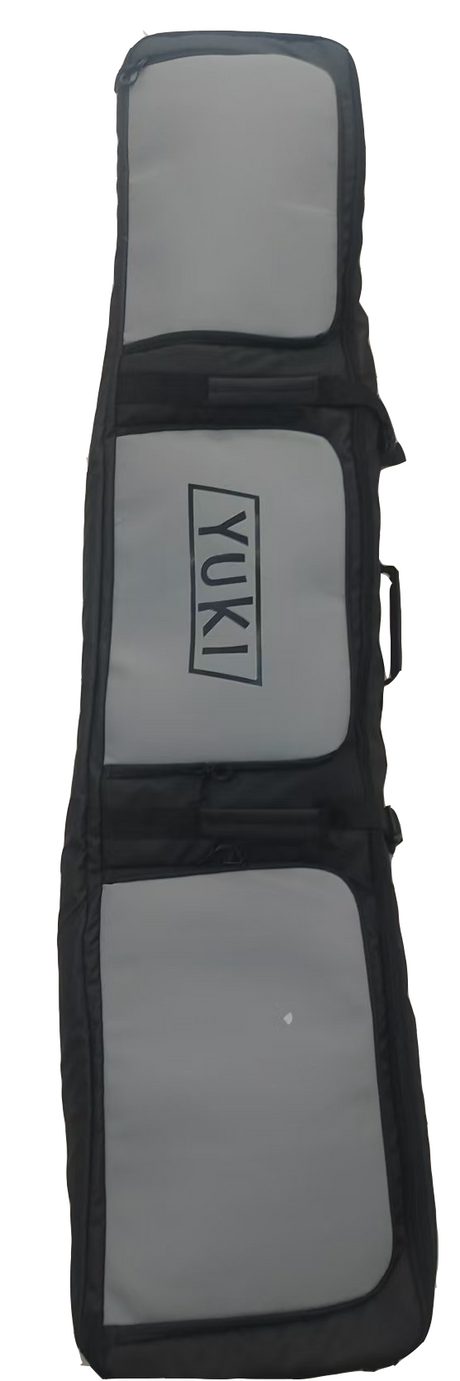 YUKI Snowboard Roller Bag Black Grey 190cm