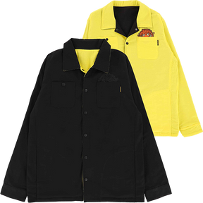 ANTI HERO GRIMPLE REVERSIBLE JACKET MEDIUM BLK YEL MULTI