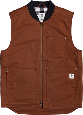 ELEMENT CRAFTMAN VEST SMALL TORTOISE SHELL