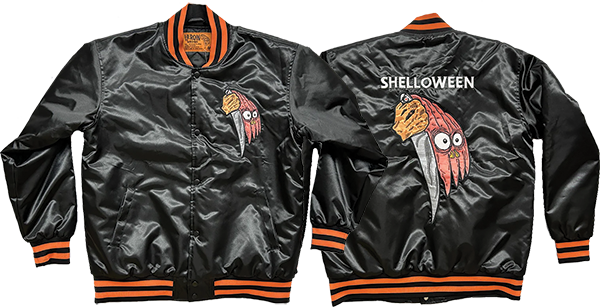 HEROIN SHELLOWEEN JACKET XLARGE-BLACK