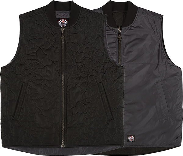 INDEPENDENT CORE REVERSIBLE VEST SMALL BLACK