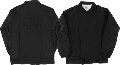 PRIMITIVE AUTOBOTS COACHES JACKET SMALL BLACK