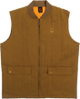 SPITFIRE BIGHEAD VEST CANVAS VEST XLARGE-TAN