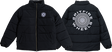 SPITFIRE CLASSIC 87 SWIRL PUFF JACKET SMALL BLK/WT