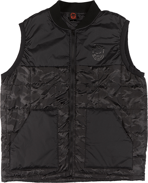 SPITFIRE LIL BIGHEAD VEST SMALL CAMO/BLK