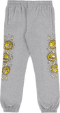ANTI HERO GRIMPLE STACK SWEATPANTS MEDIUM HEATHER GREY